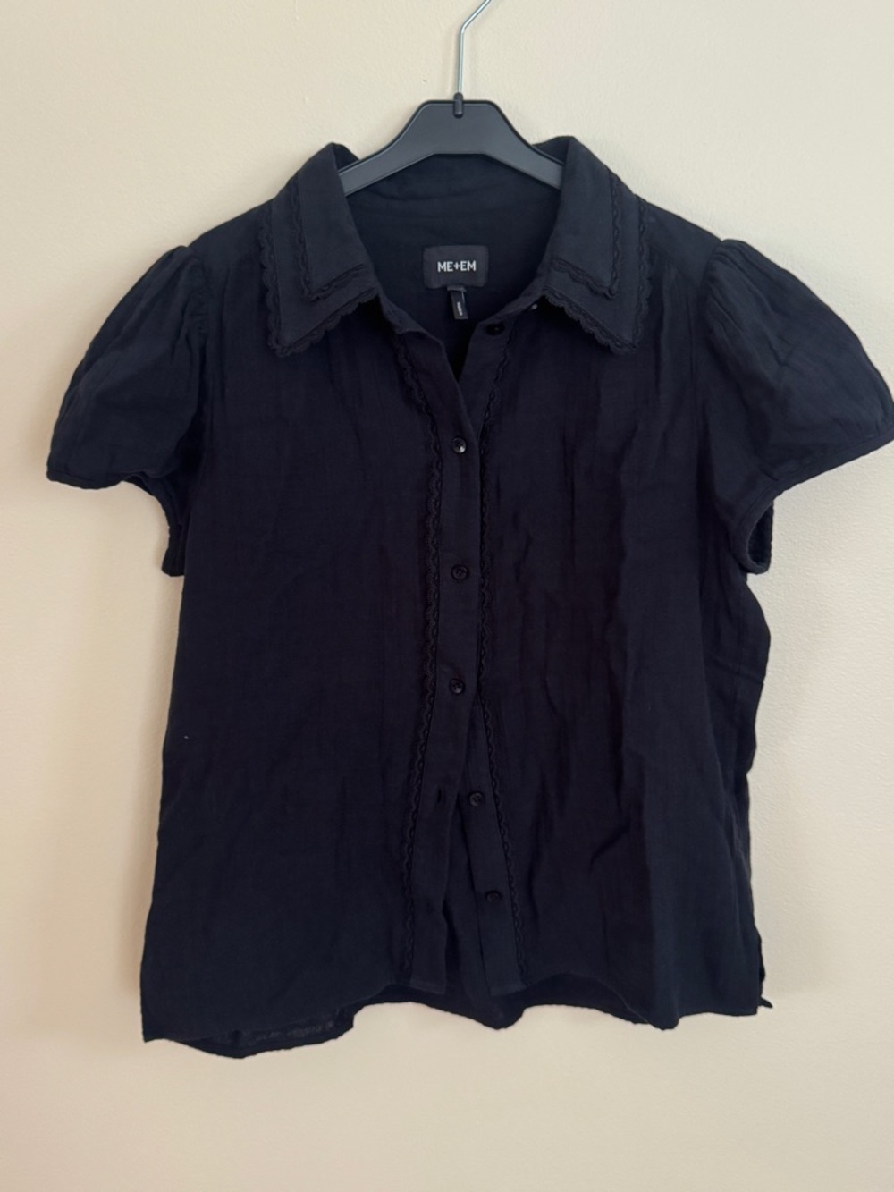 ME+EM Summer Trim Blouse